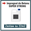 Impregnat Do Betonu AMF BETON SUPER STRONG - Zestaw na 22m2